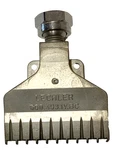Lechler 600.493.1Y.BC. Whisperblast Multi Channel Flat Fan Nozzle. Fixed Price $201.00.