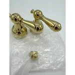 Delta Metal Lever Handle Sets In Brilliance Polished Brass, Models H215PB New. Fixed Price $75.00.
