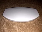 Toto TCU454CR Cotton White Tabs Toilet Tank Lid ST454 - Flawless & Sanitized. Fixed Price $85.00.