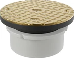 Proflo PF42928 6" Brass Cover With 4" Abs Adjustable Cleanout - 4, Finish. Fixed Price $78.91.