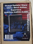 Phobya Radiator Stand - Black Bench Edition: Supernova 9X140MM 38195. Fixed Price $129.99.