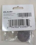 Elkay Faucet Hole Cover LK125R Silver Snap 1/2 D Stainless Steel New Nos. Fixed Price $10.99.