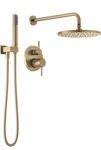 Delta 342702-CZ Modern Monitor 14 Series Shower System Brushed Gold Set. Fixed Price $479.92.