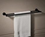 New Kohler K-14375-BLPURIST 24" Double Towel Bar J1. Fixed Price $275.00.