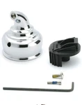 New Monticello Moentrol 95602 Chrome Handle Hub Kit With Adapter. Fixed Price $39.95.