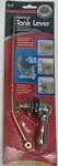 New Fs Danco Brush Nickle Decorative Toilet Tank Lever Front Side Angle 89449. Fixed Price $26.99.