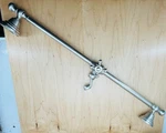 New California Faucets Traditional Slide Bar Satin Nickel SB-25-SN. Fixed Price $200.00.