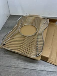 Elkay Stainless Steel Wire Sink Rack With 5" Drain Opening LKWBG1116SS. Fixed Price $59.99.