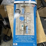 Interdesign 42686 York Tension-pole Caddy Powder Coated Silver Missingscrews. Fixed Price $28.99.