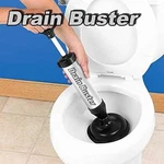 Plunger Toilet Sink Shower Stalls Bathtub Drain Buster 2 Heads Air Blaster. Fixed Price $20.50.