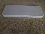 Flawless!! Crane Pacific Oxford Pat #2334855 White Toilet Tank Lid - Sanitized. Fixed Price $65.00.