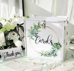 Ourwarm Wedding Shower Reception Pvc Gift Card Money Box With Slot, Lock & Key. Fixed Price $12.99.