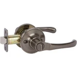 Antique Nickel Privacy/bedroom Door Handle Lockset Lever Callan Newport Pewter. Fixed Price $12.45.