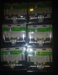 6 Pack Stone Harbor Passage Hall & Closet Door Lever Handle Satin Chrome. Fixed Price $67.00.