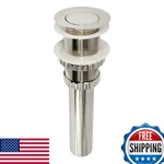 Kingston Brass EV8416 Coronet Push Pop-up Bathroom Sink Drain No Overflow. Fixed Price $89.29.