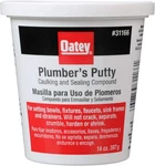 Oatey 31166 Plumbers Putty 14 Oz. Fixed Price $12.97.