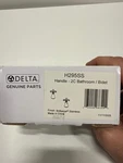 Delta H295SS Cassidy Bidet Cross Handles Brilliance Stainless Faucet. Fixed Price $65.99.