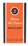 Maid-o-mist #5-1/8"STRAIGHT NO.5 Steam Vent Mpt In. For Radiators. Fixed Price $19.30.