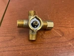Newport Brass 1-617 2 3 Way Diverter Valve Only. Fixed Price $50.00.