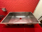 Used Kohler 35 Strive Kitchen Sink Basin Undermount W/ Rack Good Cond. Fixed Price $499.99.