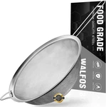 8.6 Inch Large Fine Mesh Strainer, Kitchen Metal Food Strainers With Sturdy Hand. Fixed Price $28.99.