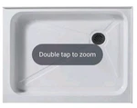 Vigo VG06019WHT3648R, Rectangular Shower Base 36"X48", Right Drain, White. Fixed Price $442.16.