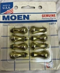 Moen 14717 Cross Handle Knob Inserts (polished Brass). Fixed Price $69.50.