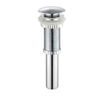 Kraus Solid Brass Construction Rust-resistant Pop-up Drain Chrome PU-10. Fixed Price $19.99.