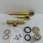 Delta Toe Operated Bath Drain Waste Assembly Champagne Bronze RP693CZ. Fixed Price $137.45.
