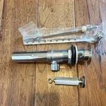 Brushed Nickel Drain Assembly Popup SP-SP0202BN SP663650 For Bathroom Sink. Fixed Price $30.00.