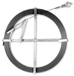 1/2" X 25' Flat Sewer Rod Plumber's Drain Snake. Fixed Price $25.99.