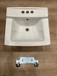 American Standard Wall Hung Lav Bathroom Sink White 0321026.020. Fixed Price $89.00.