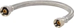 12 Inch Steel-flex Braided Faucet Connector, 1/2 Fip Compression. Fixed Price $15.93.