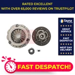 Clutch Kit 3PC (cover+plate+releaser) Fits Suzuki Grand Vitara MK1 2.0D 01 To 05. Fixed Price $176.82.