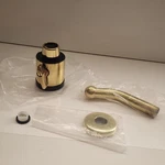 Vintage Nos Price Pfister Jet Setter Shower Head With Arm + Ascustion Plate. Fixed Price $89.95.