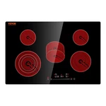 Built Electric Stove Top, 30.3 X 20.5 Inch Burners, 240V Glass Radiant Cook. Fixed Price $248.08.