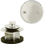 Westbrass D94-2-05 Polished Nickel Twist & Close Tub Trim W/ Two-hole Overfl. Fixed Price $12.00.
