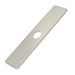 Bwe Square 10 Inch Kitchen Sink Faucet Hole Cover Deck Plate Brushed Nickel. Fixed Price $19.34.