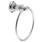 Moen YB9886CH Waterhill Towel Ring, Chrome. Fixed Price $145.00.