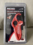 Ridgid Ptec Plastic Drain Pipe Cutter #41608 New Sealed. Fixed Price $25.00.