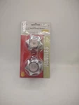 Danco 80019 Universal Fits Any Faucet Large Metal Canopy Handles W/ Adapters Vtg. Fixed Price $12.99.