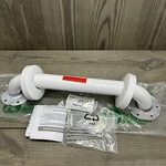 Ada-compliant Grab Bar, 12" X 1-1/4" Franklin Brass Concealed Screw, White. Fixed Price $16.95.