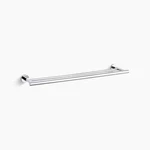 Kohler K-14391-CP Towel Bar 24" Bathroom Double Stillness Polished Chrome New!. Fixed Price $139.47.