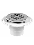 Oatey 42202 Pvc Drain With Round Stainless Steel Snap-tite Strainer, 2-INCH Or 3. Fixed Price $13.99.