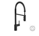 Moen 5923BL Align Matte Black Single-handle Pre-rinse Kitchen Faucet. Fixed Price $414.99.