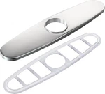 Moen 141002 Kitchen Faucet Escutcheon Deckplate For 3-HOLE Installation, Chrome. Fixed Price $19.90.