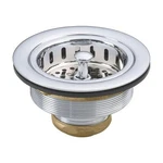 Belle Foret BFNKBS1CP 3-1/2 In. Post Basket Strainer Polished Chrome. Fixed Price $37.99.