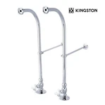 Kingston Brass CC451CX Rigid Freestand Supplies With Stops Chrome Msrp $550. Fixed Price $149.99.