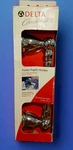 Delta Coordinates Toilet Paper Holder Chrome Finish 76050 Botanical Bath New Ra. Fixed Price $12.99.