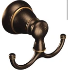 Moen Banbury Double Robe Hook - Mediterranean Bronze Y2603BRB. Fixed Price $14.95.